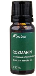 SABIO Ulei esential pur de rozmarin (rosmarinus officinalis leaf), 10ml, Sabio