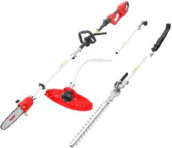 HECHT Unealta multifunctionala electrica HECHT 690, 3 A n 1, 900W , trimmer, foarfeca gard viu E i fierastrau telescopic (C25519) Foarfeca gard viu