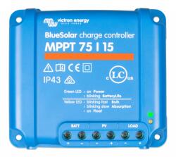 Victron Energy Incarcator solar 12V 24V 15A Victron Energy BlueSolar MPPT 75 15 (12 24V-15A) (SCC010015050R)