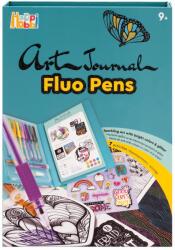 Happi Hobbi Jurnal artistic Happi Hobbi cu pixuri fluo (1038-11040)