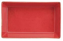 Porland Farfurie mic dejun, portelan, 13x8, 5cm, "Seasons", Rosu - Porland (04ALM002062)