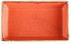 Porland Farfurie mic dejun, portelan, 13x8, 5cm, "Seasons", Portocaliu - Porlan (04ALM002060)