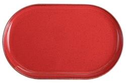 Porland Platou portelan, 32x20cm, "Seasons", Rosu - Porland (04ALM002570) Tava