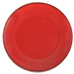 Porland Farfurie portelan, 24cm, "Seasons", Rosu - Porland (04ALM001658)