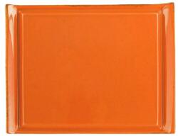 Porland Platou pentru friptura, portelan, 32x26cm, "Seasons", Portocaliu - Por (04ALM001599) Tava