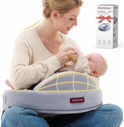 MOMCOZY Exclusive Memory Foam Nursing Pillow Grey (np007-gr00nb-a)