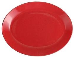 Porland Farfurie ovala, portelan, 31cm, "Seasons", Rosu - Porland (04ALM001399)
