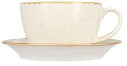 Porland Ceasca pentru ceai cu farfurioara, portelan, 370ml, "Seasons", Bej - P (04ALM001462)