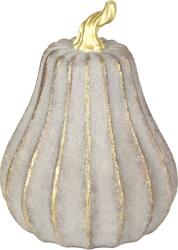 MagicHome Decor dovleac MagicHome Nature din polyresin, auriu-gri, 16, 2x21, 4 cm (8092414)