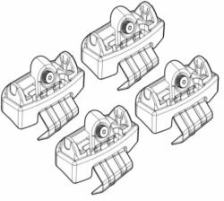 Nordrive Kit montaj bare plafon C280 pentru Nissan Qashqai 2021-2024+, Alumia (N21280)