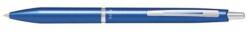 Pilot Golyóstoll, 0, 32 mm, nyomómechanizmussal, metálkék testtel, PILOT "Acro 1000", kék