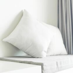 Kotonia Home Set 2 perne Kotonia Home - 40x40 cm, cu umplutura puf soliconizat, albe, 100% Microfibra (004393)