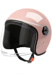 Fixato Casca moto/scuter unisex, cu vizor, marime universala 55-60cm, roz, FIXATO (casca-premium-roz)
