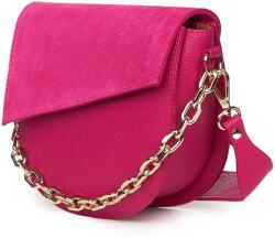 myOwn Poseta dama din piele naturala Donna fucsia (donnafc)