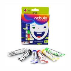 Nebulo Tempera NEBULO 12 ml set de 6 (5999885430369)