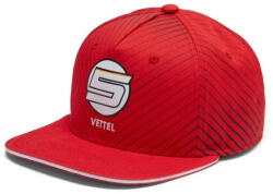Stichd Sapca de Flatbrim, Ferrari Sebastian Vettel, Unisex, Rosu, 2018 (8719203155296)