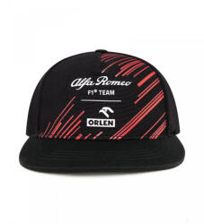 CODE-ZERO Sapca de Flatbrim, Alfa Romeo Echipa Adulți, Negru, 2022 (8719641088330)