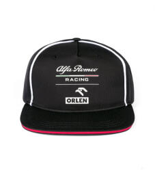 CODE-ZERO Sapca de Flatbrim, Alfa Romeo echipa, Adulți, Negru, 2021 (8719641075576)