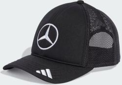 Adidas Șapcă Mercedes, trucker, logo mare, neagră 