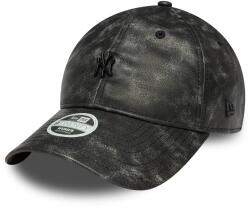 NEW ERA Șapcă New York Yankees, din PU uzat, New York Yankees, 9TWENTY, simplă, neagră (198977963906)
