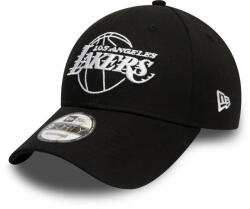 NEW ERA șapcă Los Angeles Lakers, New Era, 9FORTY, esențială, neagră (194455239938)