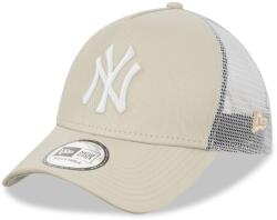NEW ERA Șapcă New York Yankees, de tip trucker, New Era, 9FORTY, esențial, bej (194790986078)