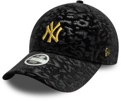 NEW ERA Șapcă New York Yankees, velur leopard, 9FORTY, pentru femei, negru (198977964118)