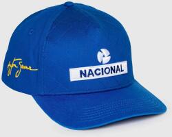 Basic Template Sapca Ayrton Senna, națională, steppată, albastră (5061109244561)