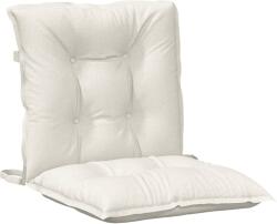 vidaXL 2 db melange krémszínű szövet háttámlás székpárna 100x50x7 cm 2.55 kg (4002385)