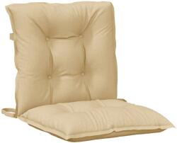 vidaXL 6db melange bézs szövet alacsony háttámlás székpárna 100x50x7cm 7.65 kg (4002390)