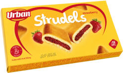 Urban Strudels Strawberry-vanilla epres gyümölcsös töltelékű sütemény 240g