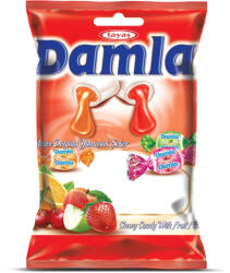 Damla cukor 250g gyümölcs ízű töltött puha karamella mix
