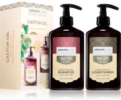 Arganicare Castor Oil Set ajándékszett hajnövesztést serkentő