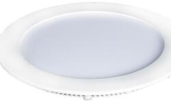 STARKE ST00374 beépíthető LED spotlámpa, 18W, 1440 lm, hideg fehér fény (6500K), IP20, kerek, 22 cm, alumínium, fehér, F energiaosztály (ST00374)