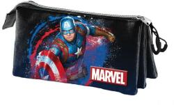 KARACTERMANIA Marvel Tolltartó Töltött Captain America, 23x11x10cm, Fekete
