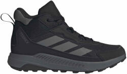 Adidas Terrex Anylander Mid J gyerek magasszárú túracipő Cipőméret (EU): 40 / fekete