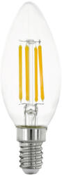 EGLO LED E14 C35 7W 2700K 806lm átlátszó Eglo 110016 (110016)