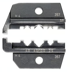 KNIPEX Krimpelő fogó betét présbetét Helios H4 szolár dugós csatlakozóhoz - 97 49 59 (KNI974959)