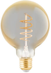 EGLO LED E27 G95 4W 2200K 245lm borostyán Eglo 110081 (110081)