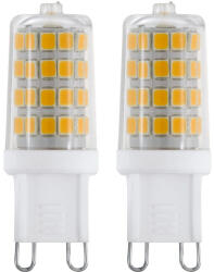 EGLO LED G9 3W 3000K 320lm 2db szett Eglo 110154 (110154)