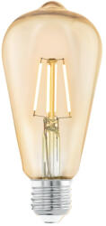 EGLO LED E27 ST64 4W 2200K 270lm borostyán Eglo 110055 (110055)