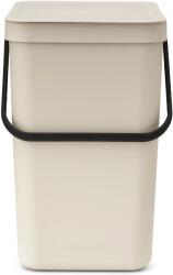 Brabantia Sort & Go szemetes - 25 l, Soft Beige