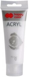 Happy Color Culoare acrilica 75ml, alb titan, Happy Color HA73700075-0