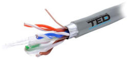 TED Electric CABLU FTP CAT 6 CUPRU 0.52MM 305M TED ELECTRIC (kab-ted6) - cel