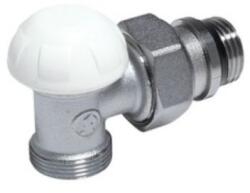 Giacomini R29TG 1/2"x16 torlószelep, öntömítő, sárgaréz, krómozott, műanyag csőhöz, műanyag kupakkal (R29AX033)