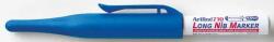 Artline Marker ARTLINE 710, pentru locuri greu accesibile, corp metalic, varf lung, 1, 0mm - albastru (EK-710-BL)