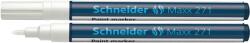 Schneider Marker cu vopsea SCHNEIDER Maxx 271, varf rotund 1-2mm - alb (S-127149) - forit