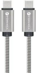 FORCELL USB 2.0 Type C Összekötő Ezüst 1m 108996 (108996)
