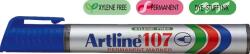Artline Permanent marker ARTLINE 107, corp plastic, varf rotund 1.5mm - albastru (EK-107-BL) - forit