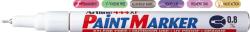 Artline Marker cu vopsea ARTLINE 444XF, corp metalic, varf rotund 0.8mm - alb (EK-444XF-WH) - forit